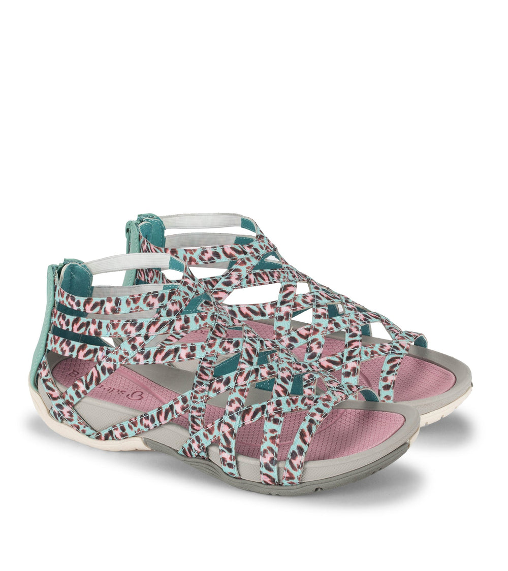 Samina Sandal Sage Multi Leopard - Women