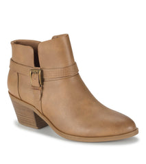 Santos Block Heel Bootie Salted Caramel - Women
