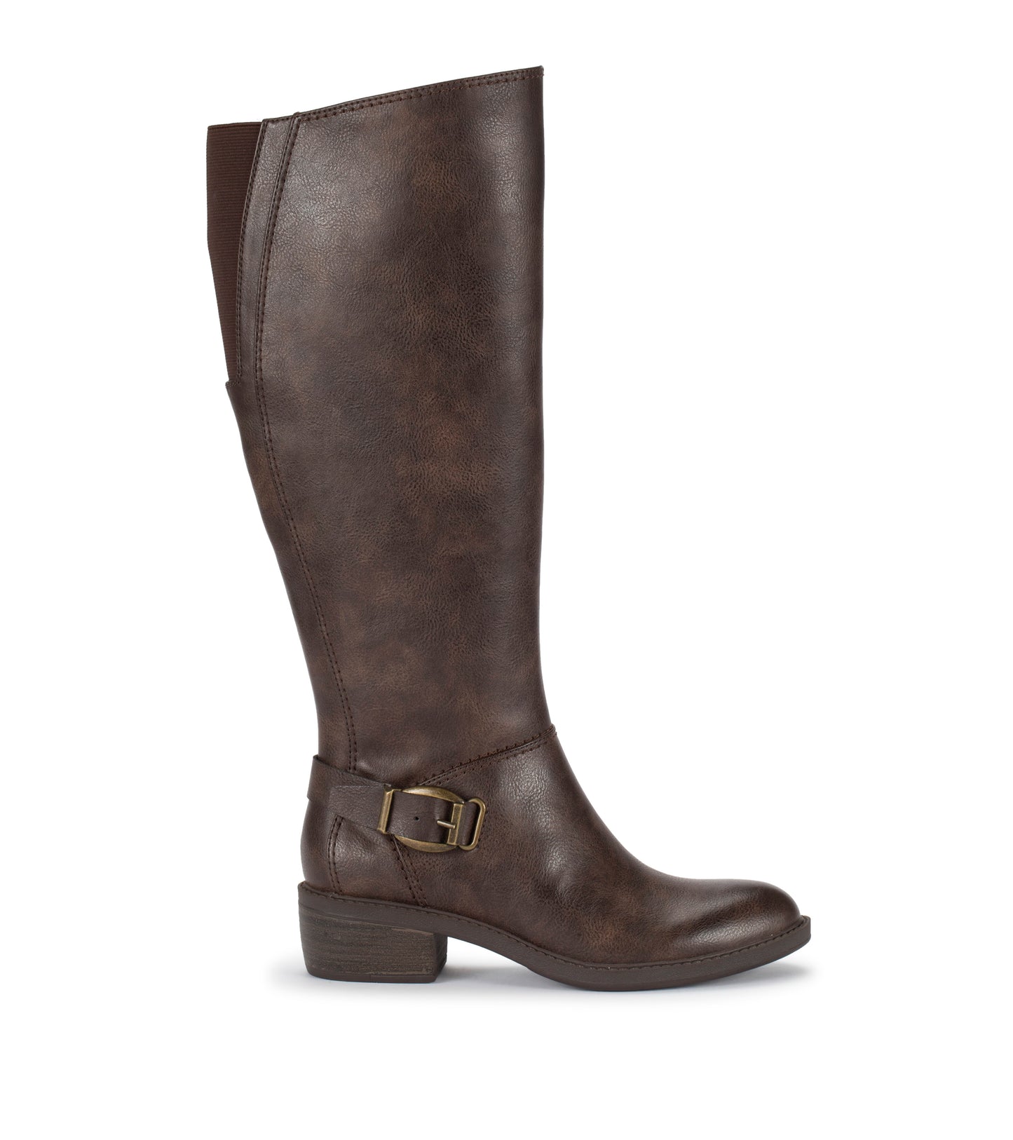 Sasson Wide Calf Tall Boot Dark Brown - Women