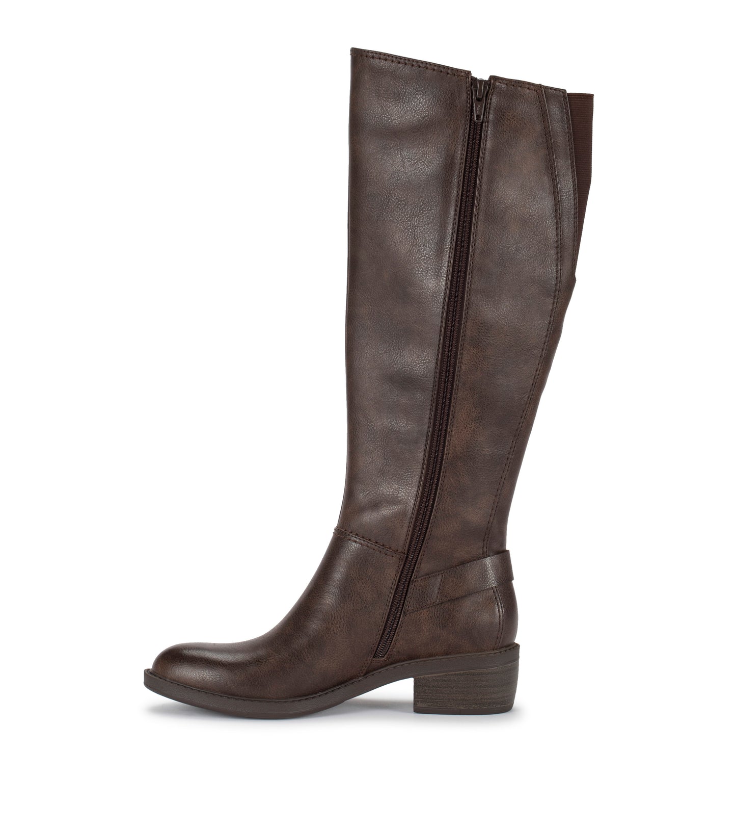 Sasson Wide Calf Tall Boot Dark Brown - Women