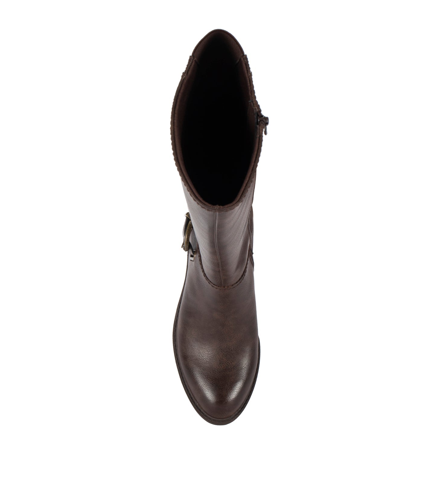 Sasson Wide Calf Tall Boot Dark Brown - Women