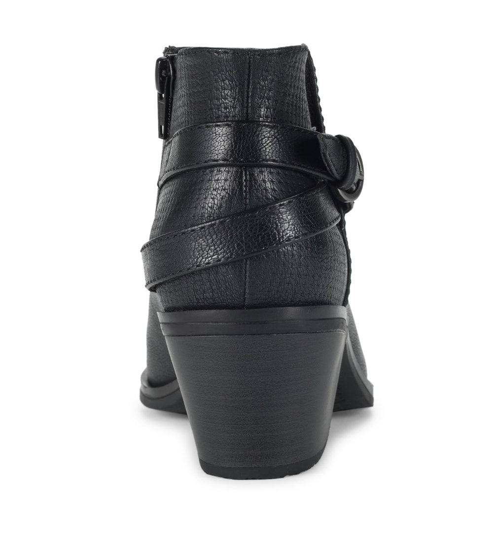 Shannen Block Heel Bootie Black - Women