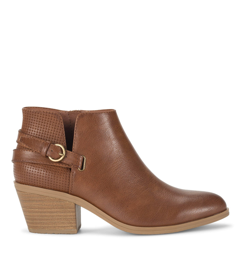 Shannen Block Heel Bootie Walnut - Women