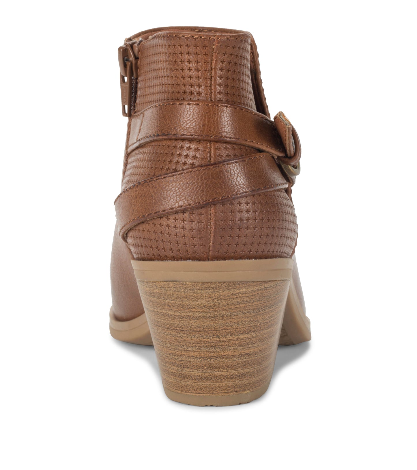 Shannen Block Heel Bootie Walnut - Women