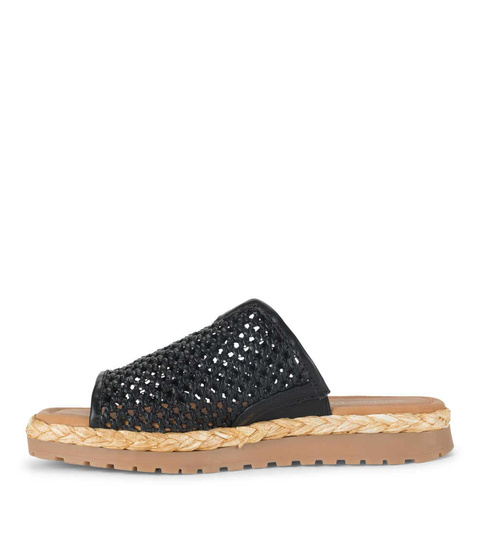 Tasmine Slide Sandal Black - Women
