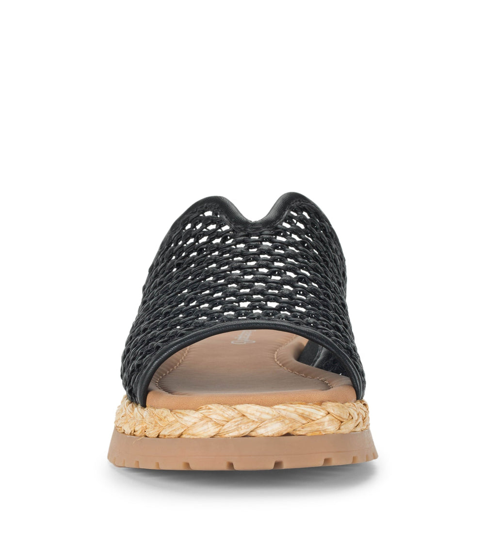 Tasmine Slide Sandal Black - Women
