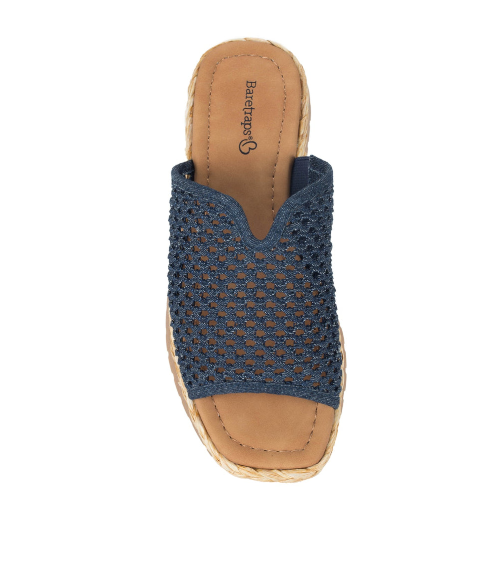 Tasmine Slide Sandal Dark Denim - Women