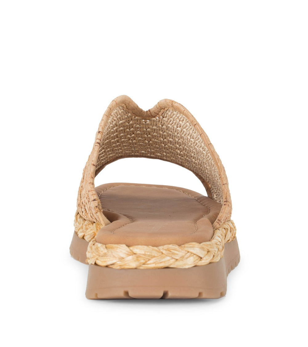 Tasmine Slide Sandal Natural Cork - Women