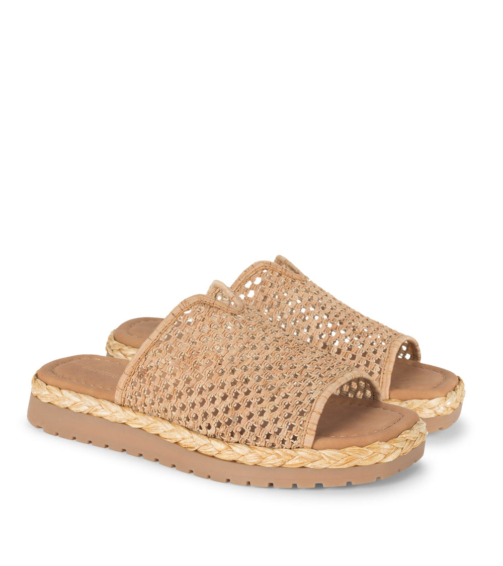 Tasmine Slide Sandal Natural Cork - Women