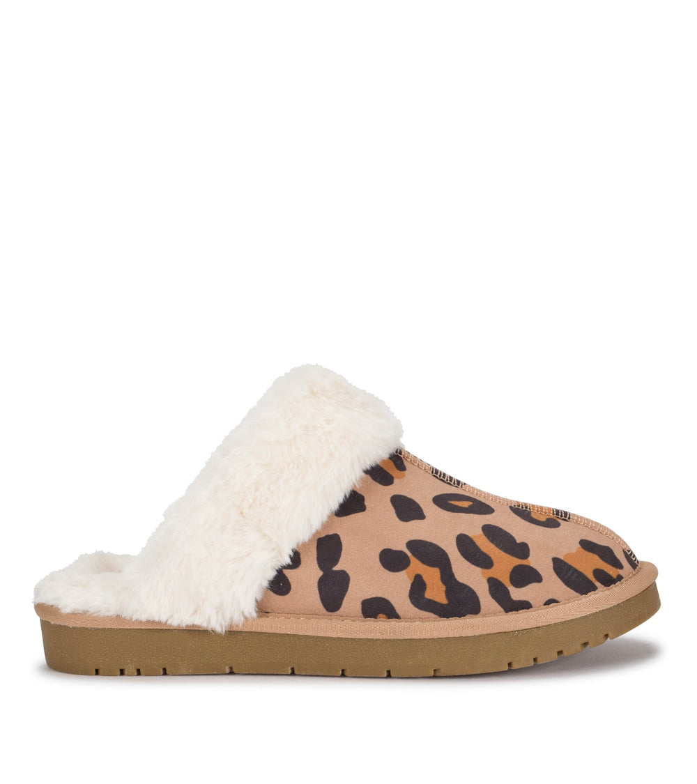 Teegan Clog Slipper Leopard - Women
