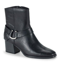 Tiana Block Heel Bootie Black - Women