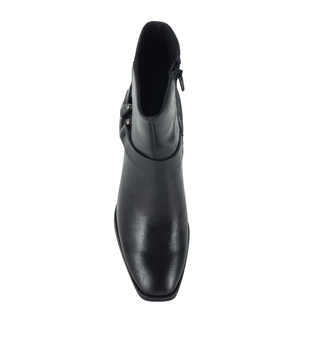 Tiana Block Heel Bootie Black - Women