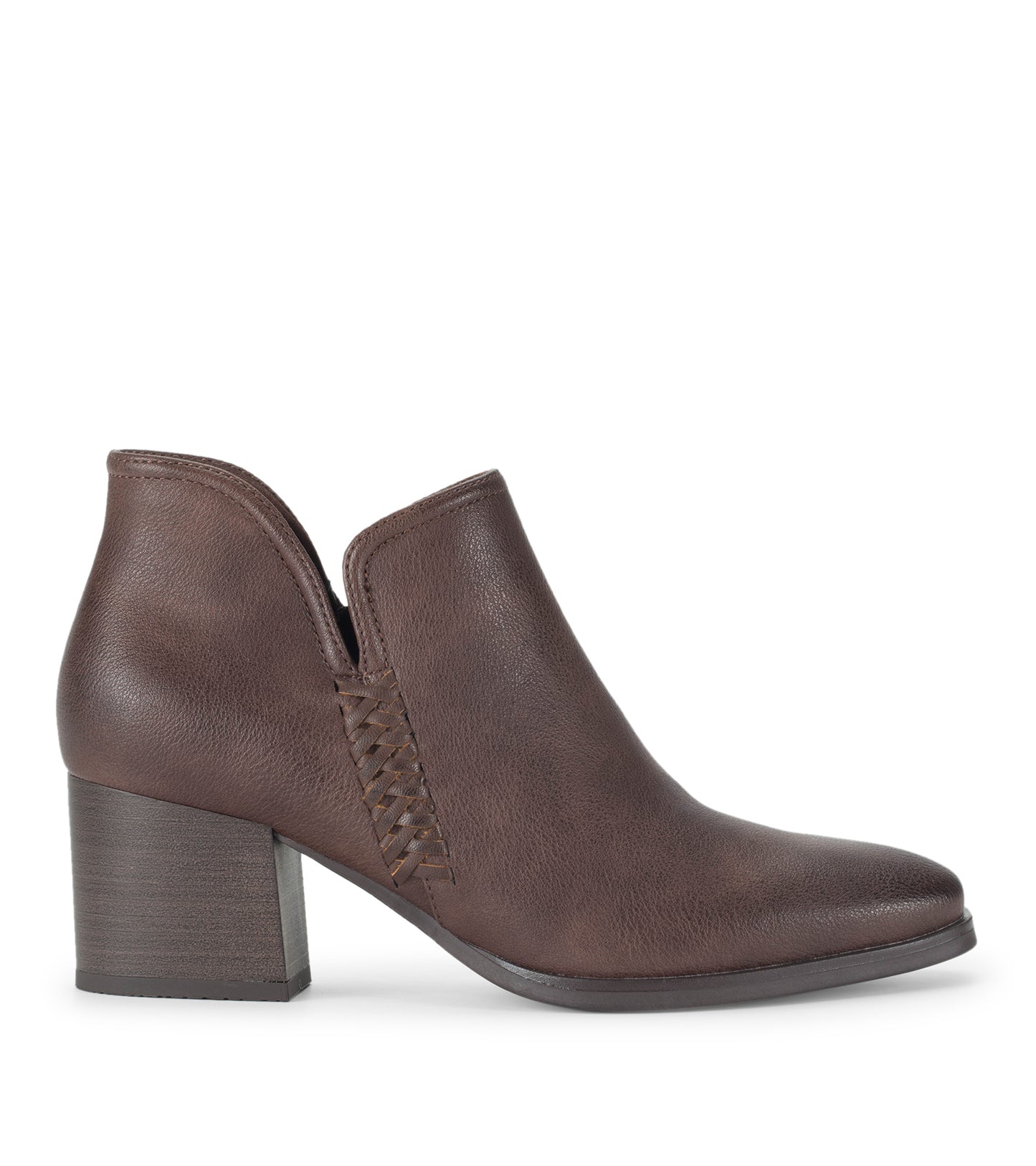 Tristen Ankle Bootie Dark Brown - Women