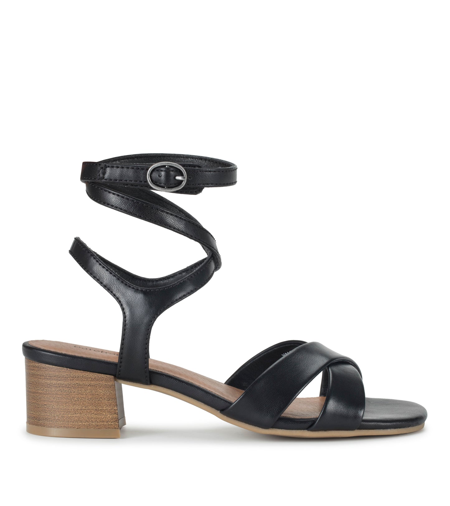 Valerie Block Heel Sandal Black - Women
