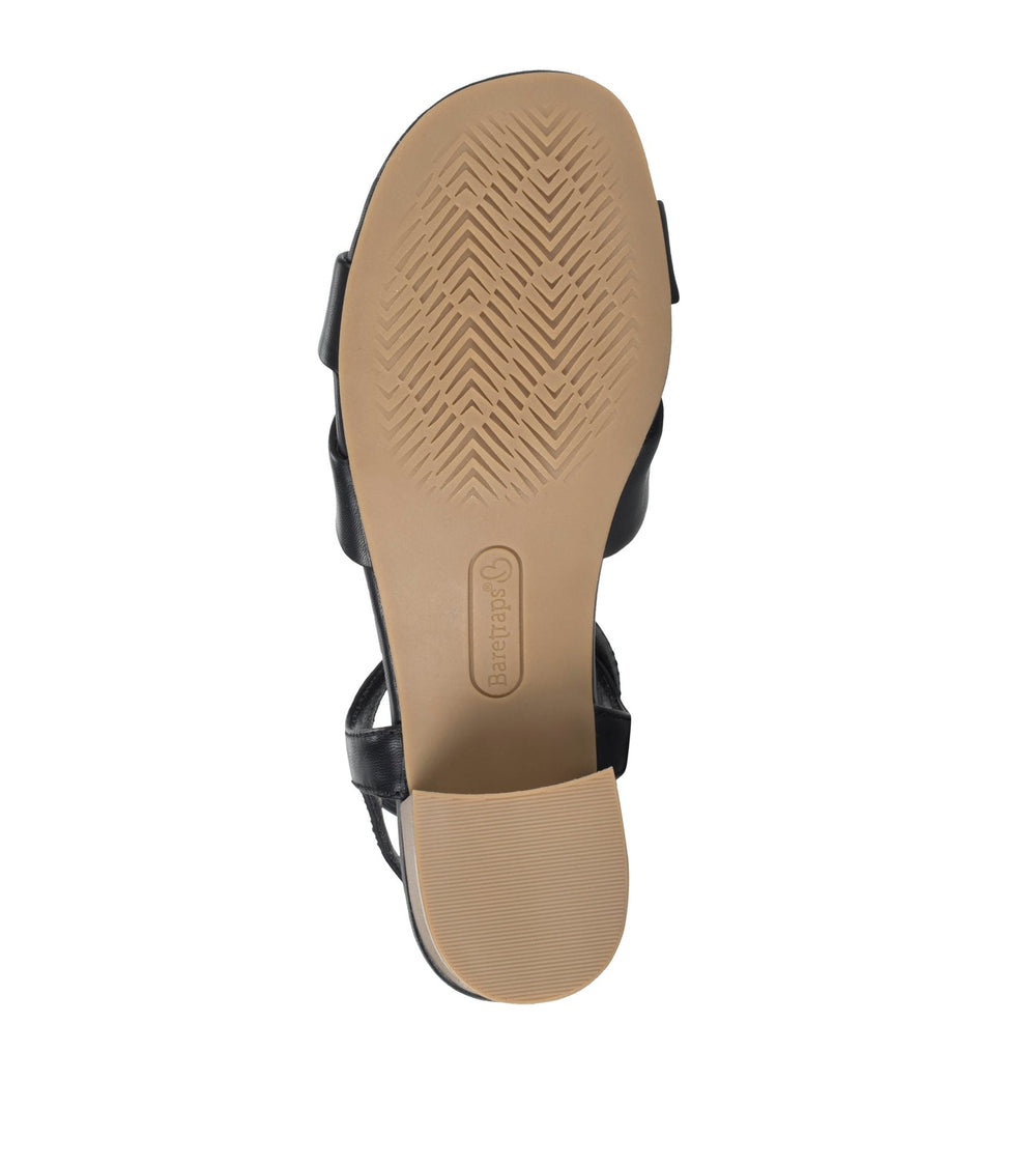 Valerie Block Heel Sandal Black - Women