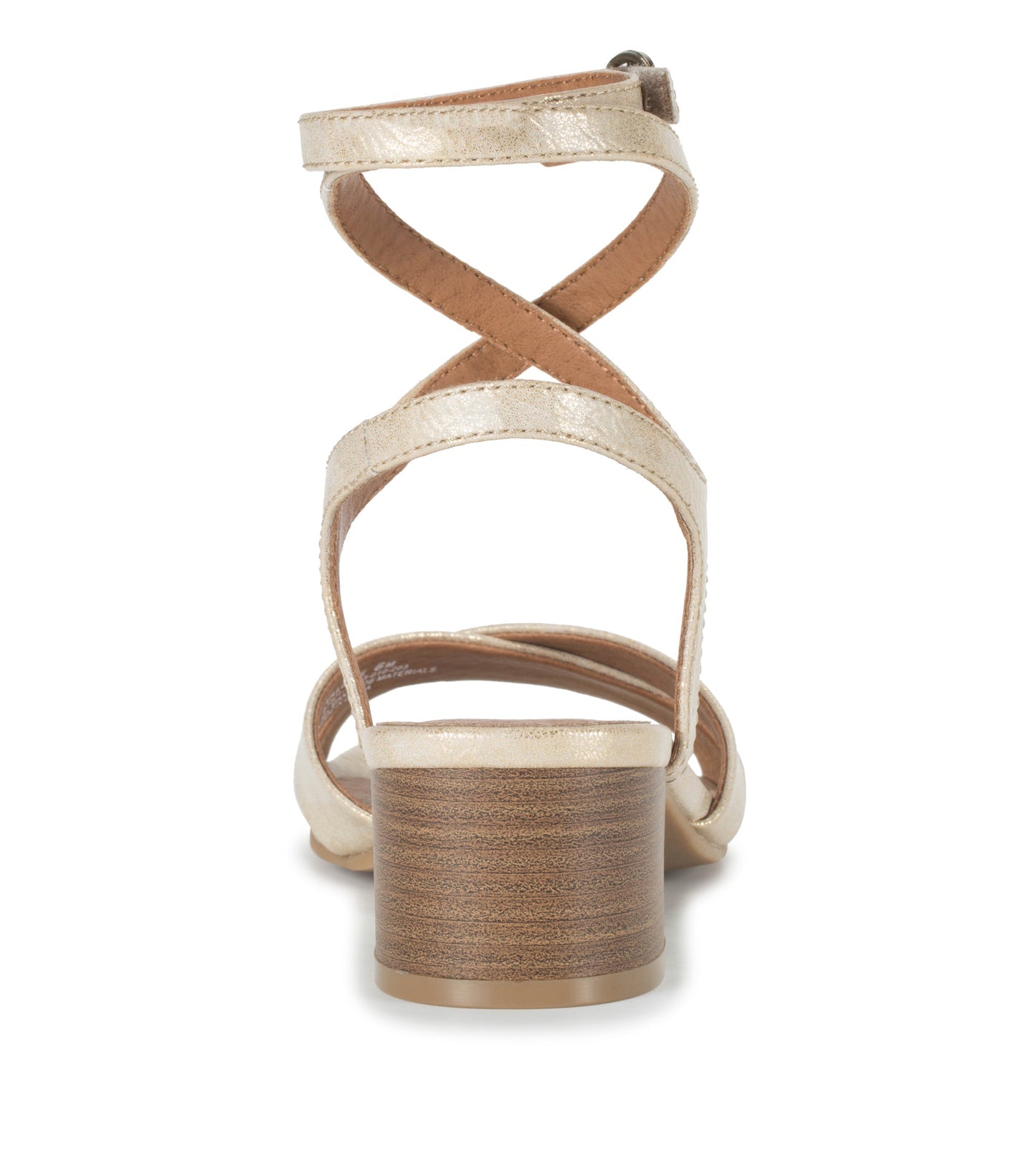 Valerie Block Heel Sandal Light Gold - Women