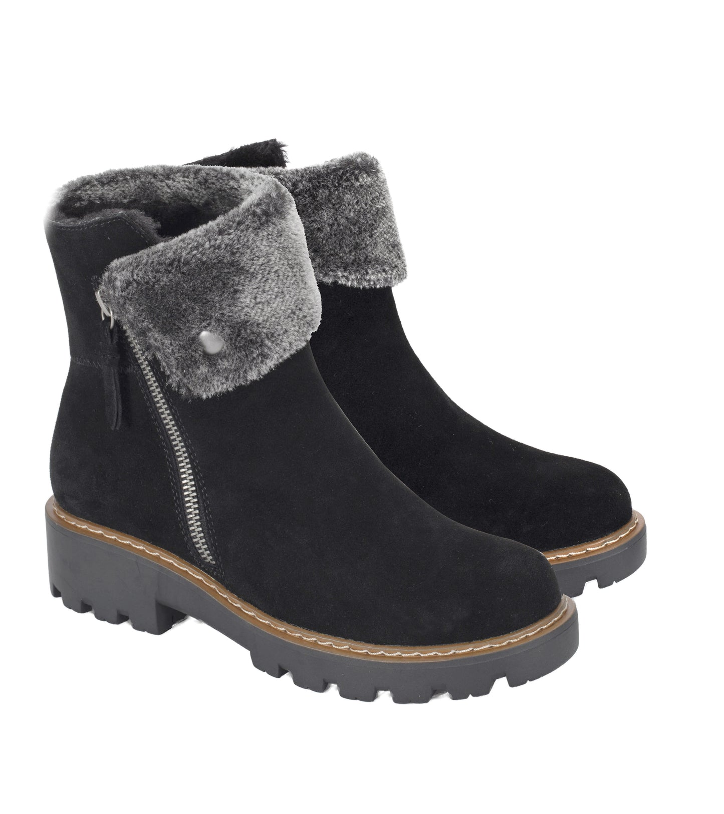 Wyoming Water Resistant Boot Black Suede - Women