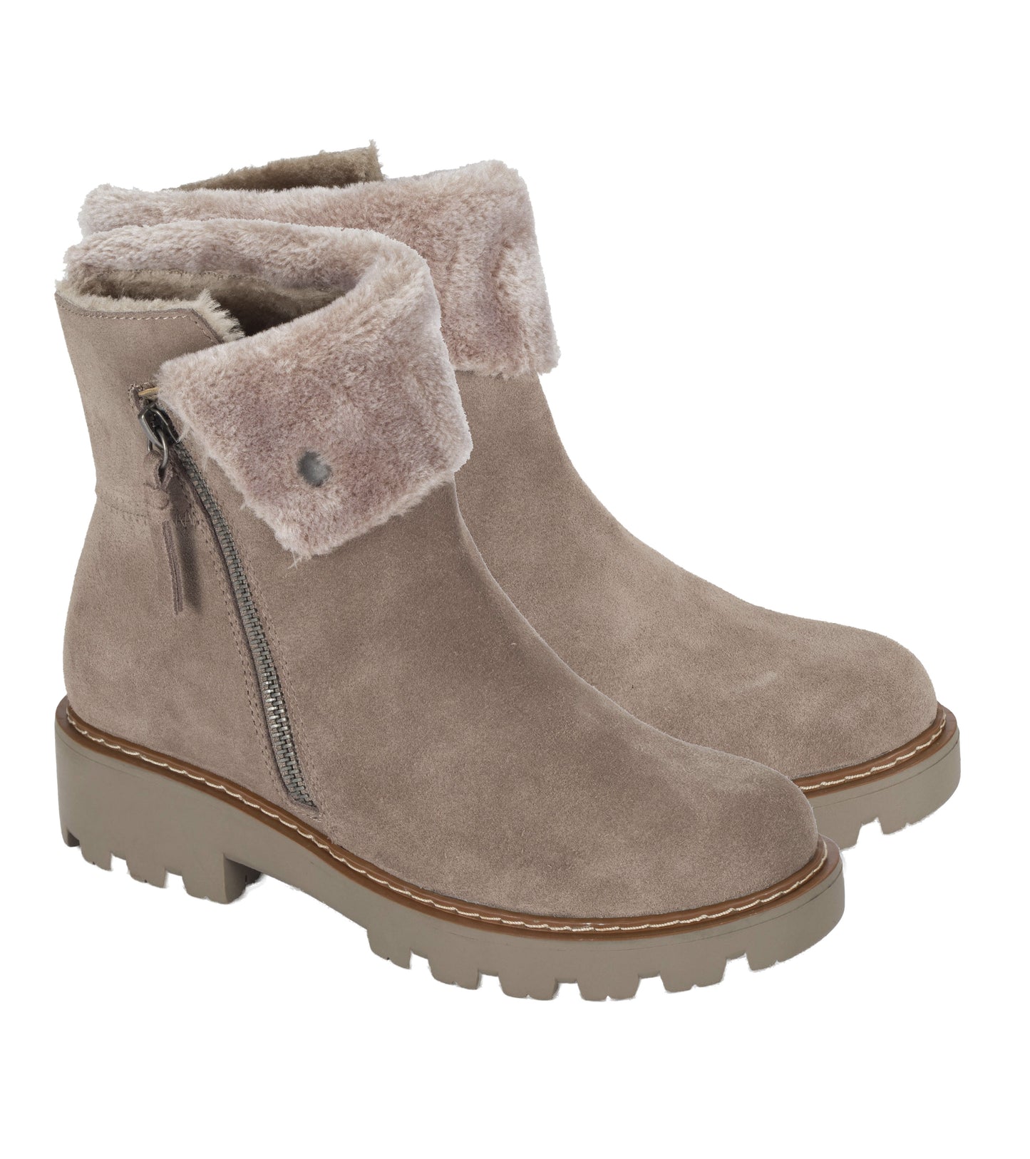Wyoming Water Resistant Boot Taupe Suede - Women
