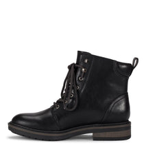 Amysue Lace Up Bootie - Black | Baretraps Black - Women