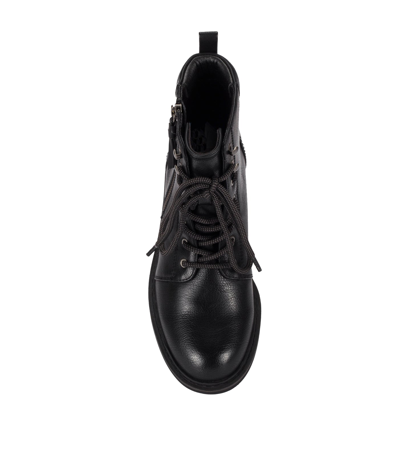 Amysue Lace Up Bootie - Black | Baretraps Black - Women
