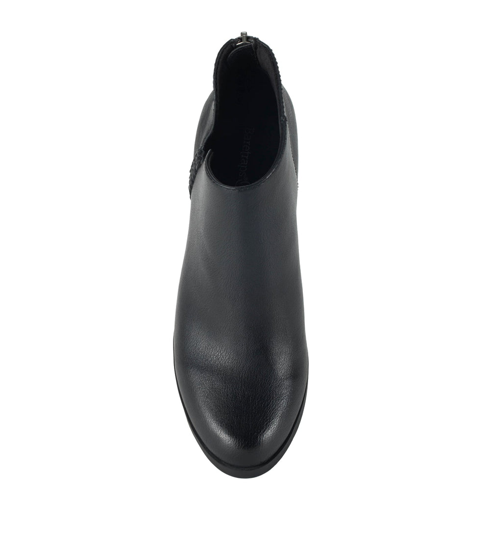 Lauryn Block Heel Ankle Bootie Black - Women