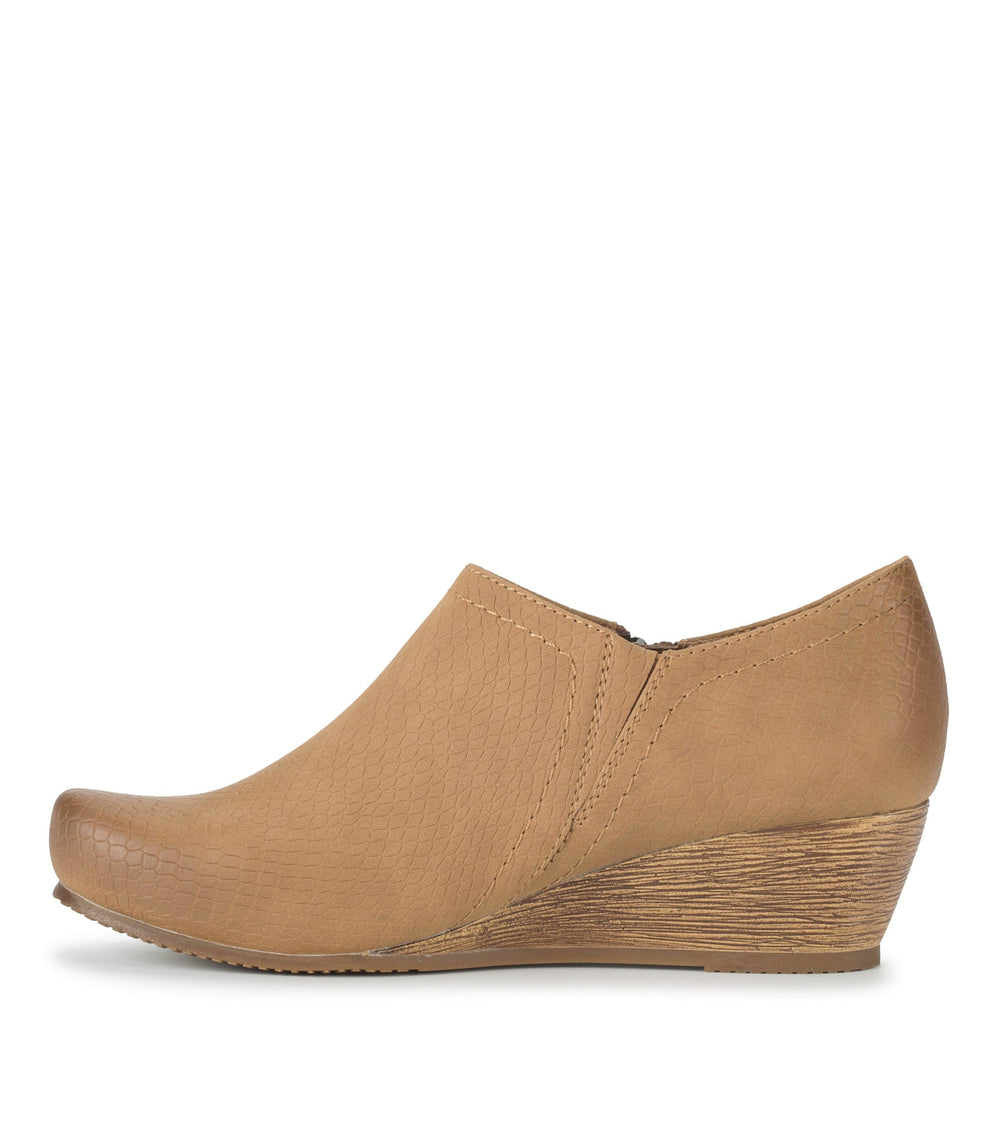 Louise Wedge Ankle Bootie Sandstone - Women