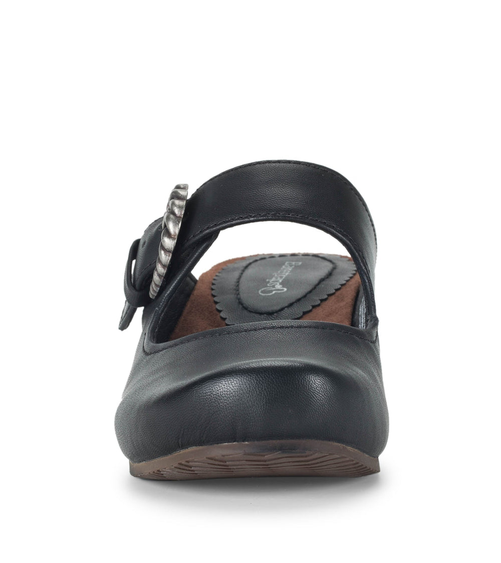 Luna Mary Jane Mule Black - Women