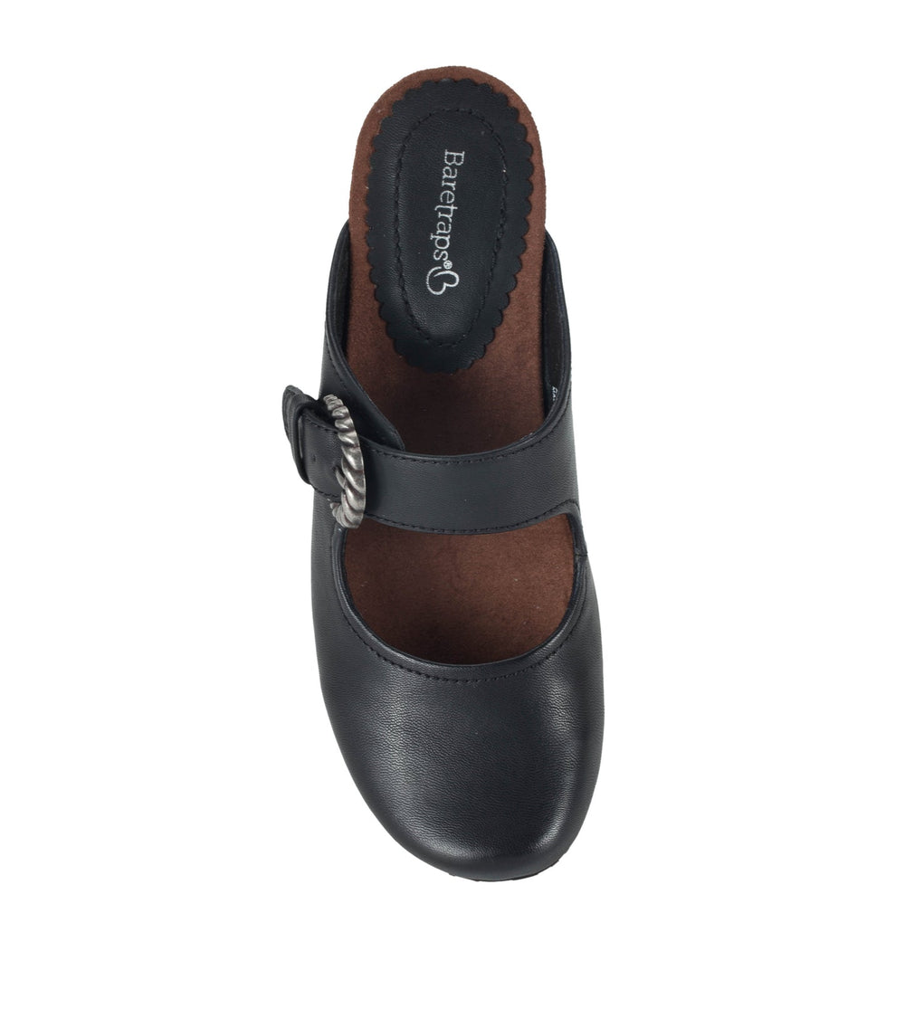 Luna Mary Jane Mule Black - Women