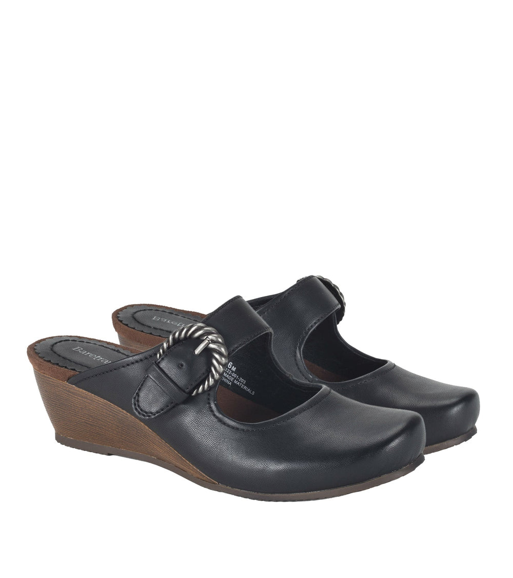 Luna Mary Jane Mule Black - Women