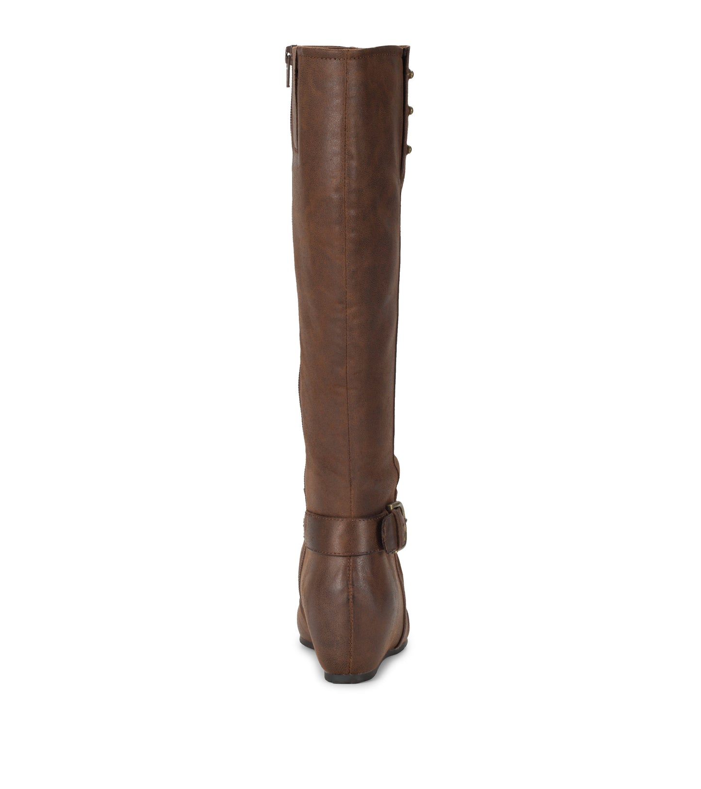 Scarlett Tall Wedge Boot Brush Brown - Women
