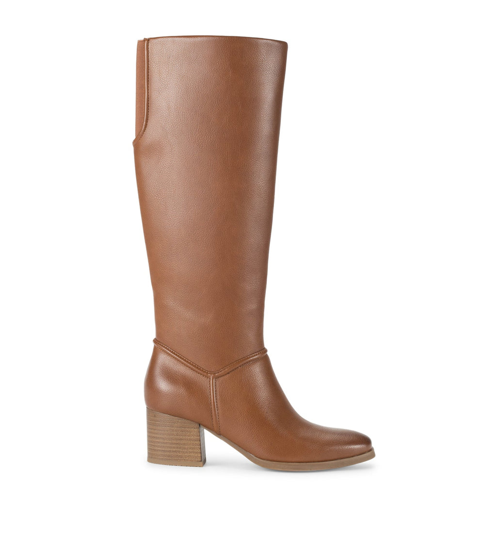 Thalia Tall Boot Walnut - Women