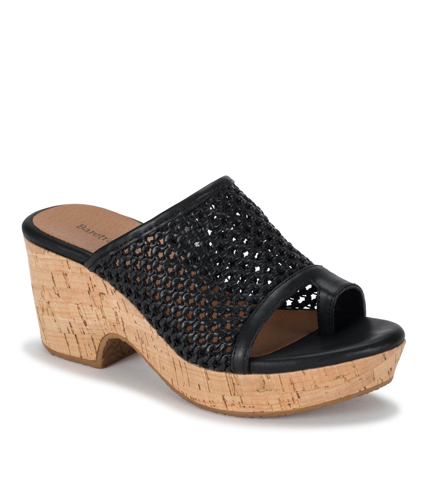 Bethie Wedge Sandal Black - Women