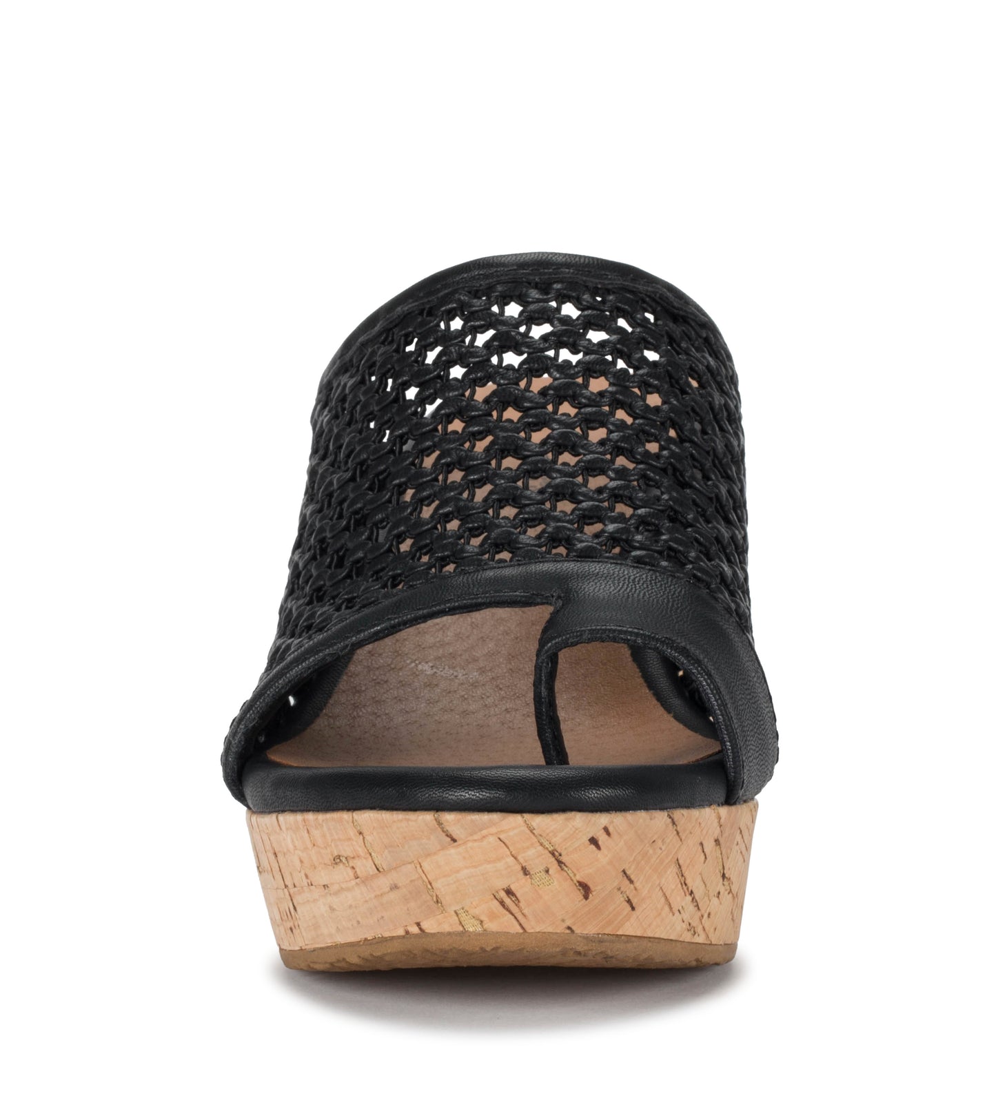Bethie Wedge Sandal Black - Women