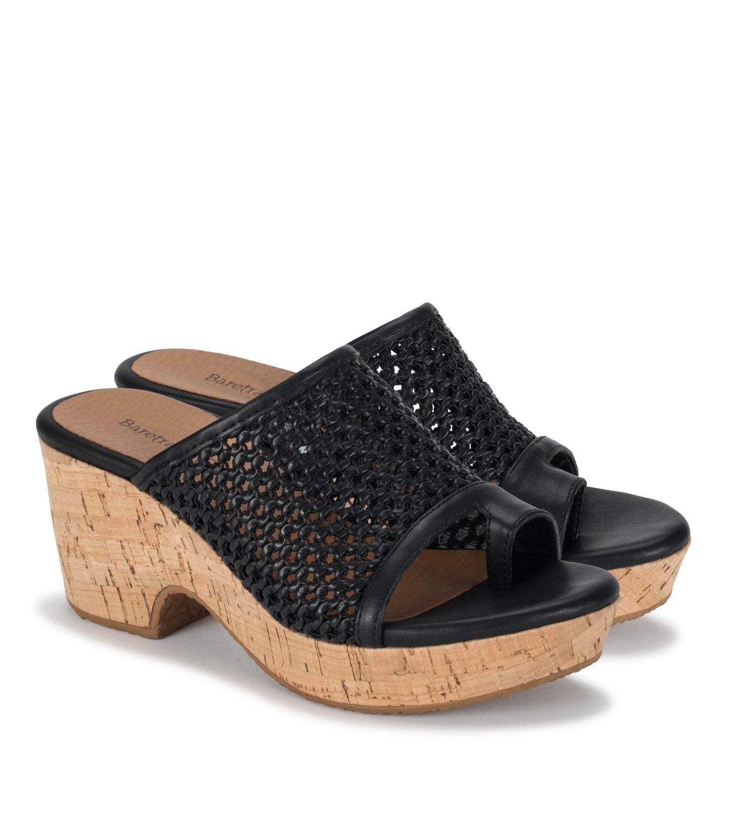 Bethie Wedge Sandal Black - Women