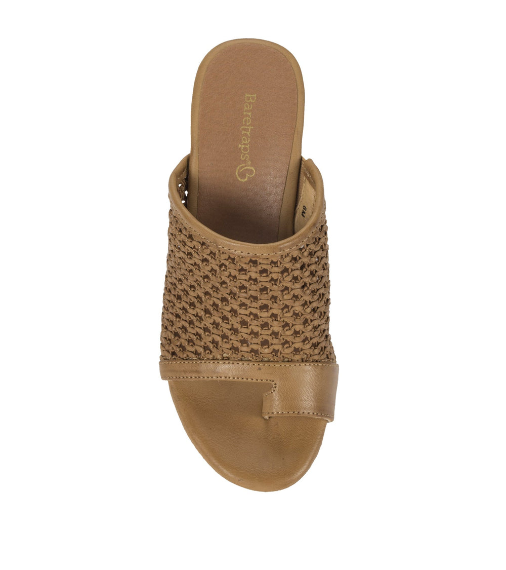 Bethie Wedge Sandal Caramel - Women