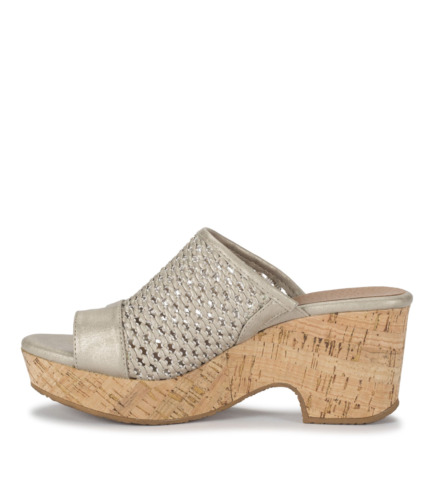 Bethie Wedge Sandal Champagne - Women