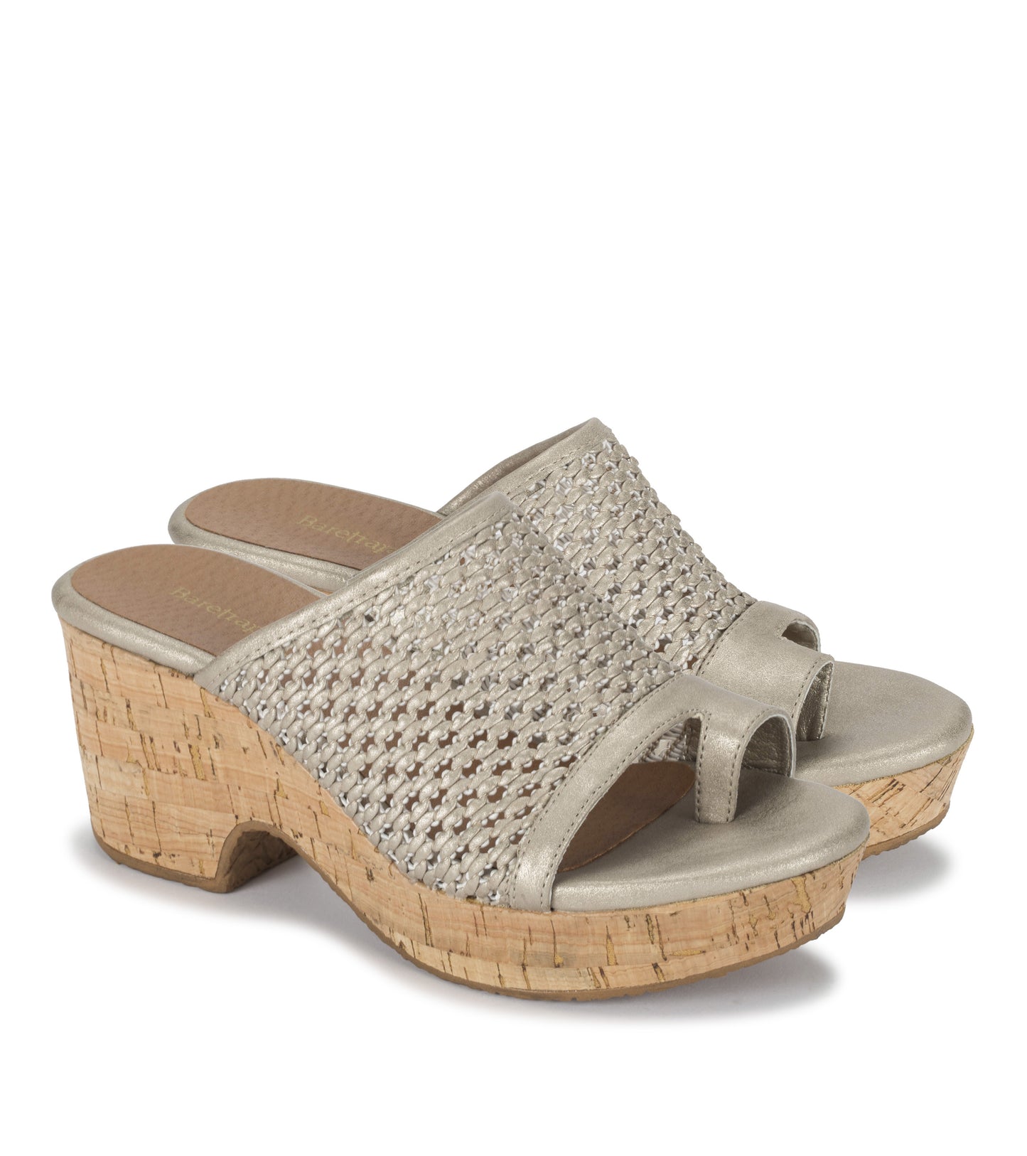 Bethie Wedge Sandal Champagne - Women
