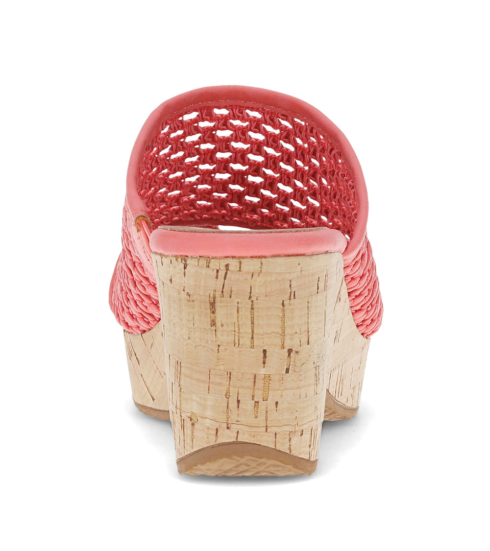 Bethie Wedge Sandal Coral Cove - Women