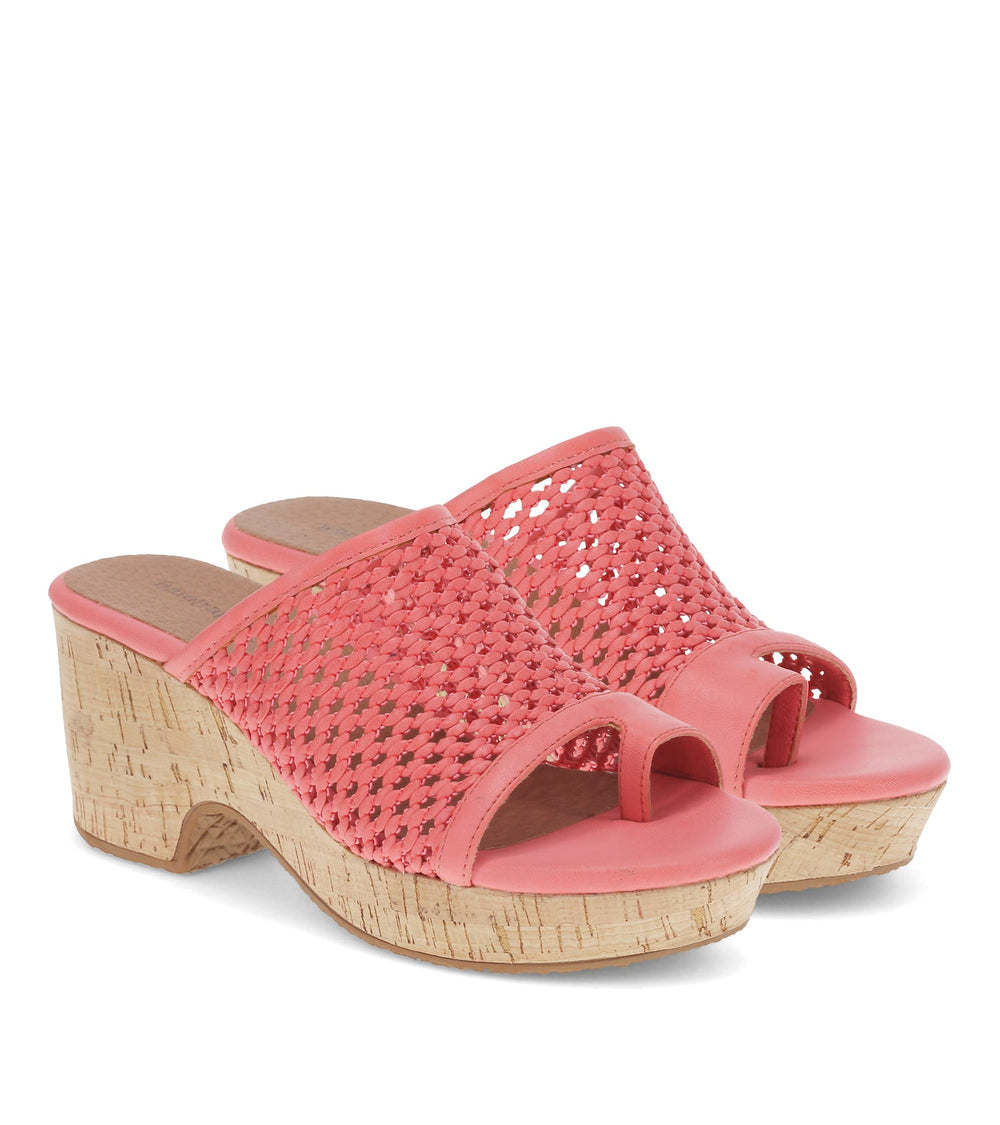 Bethie Wedge Sandal Coral Cove - Women