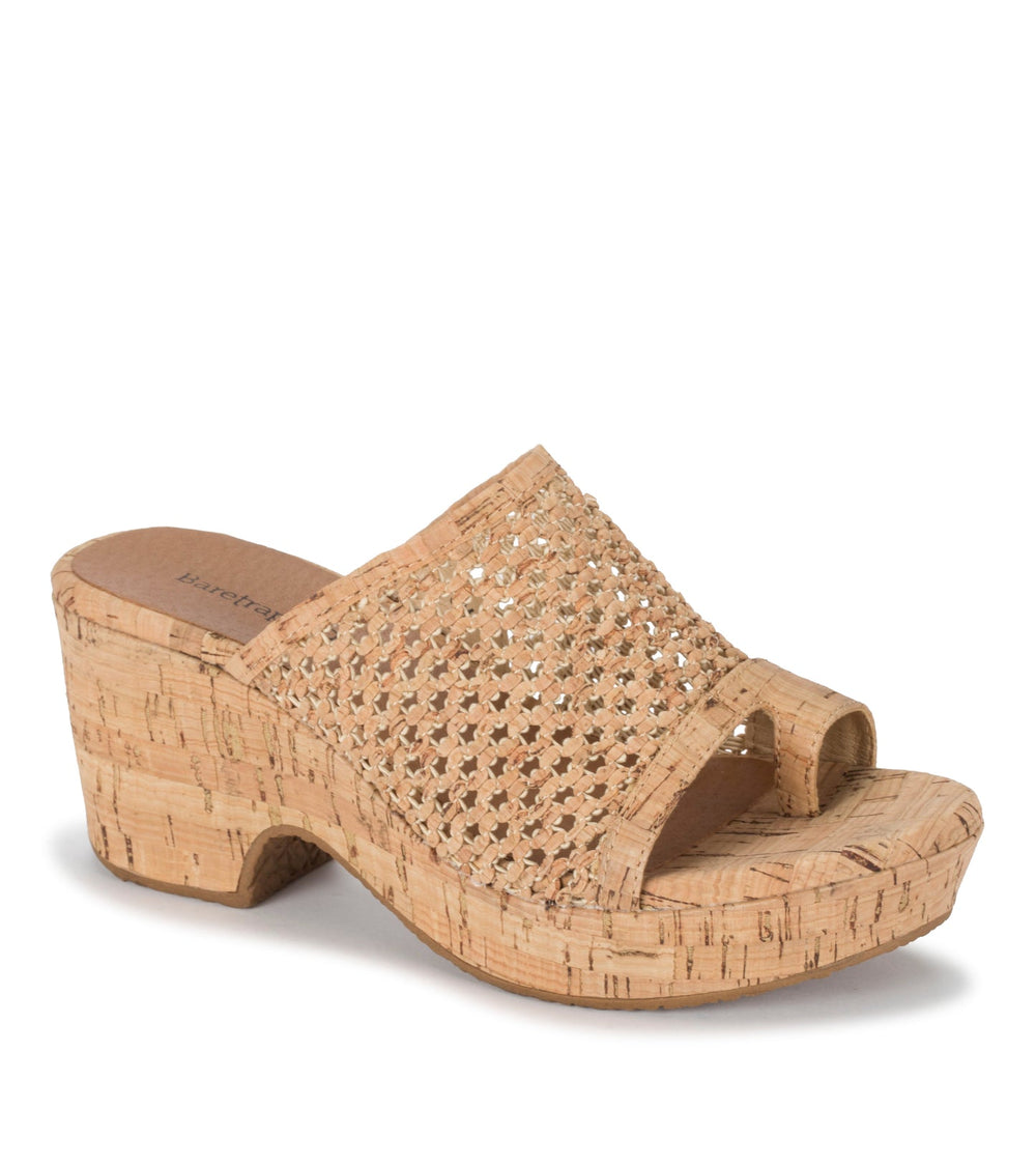 Bethie Wedge Sandal Natural Cork - Women