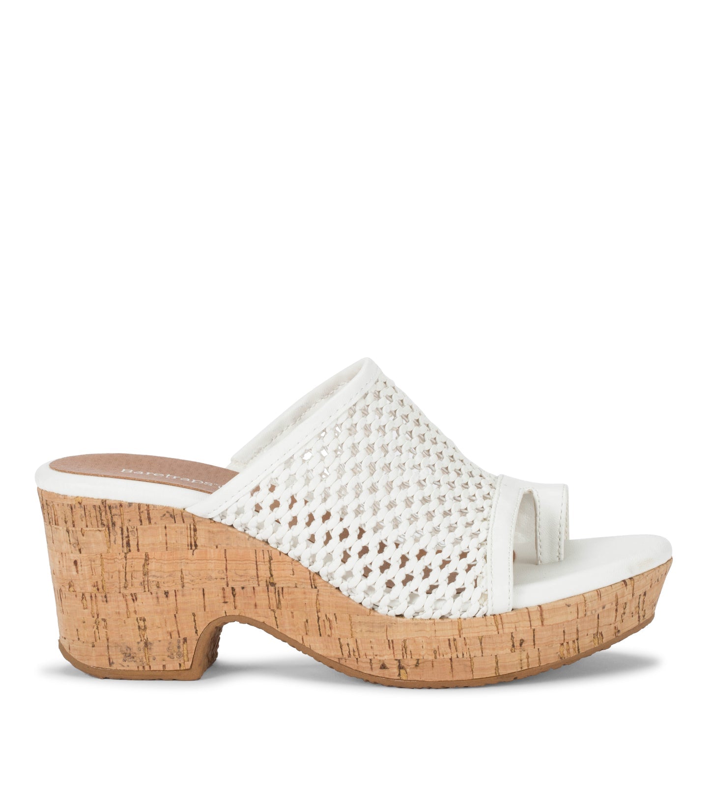Bethie Wedge Sandal White - Women