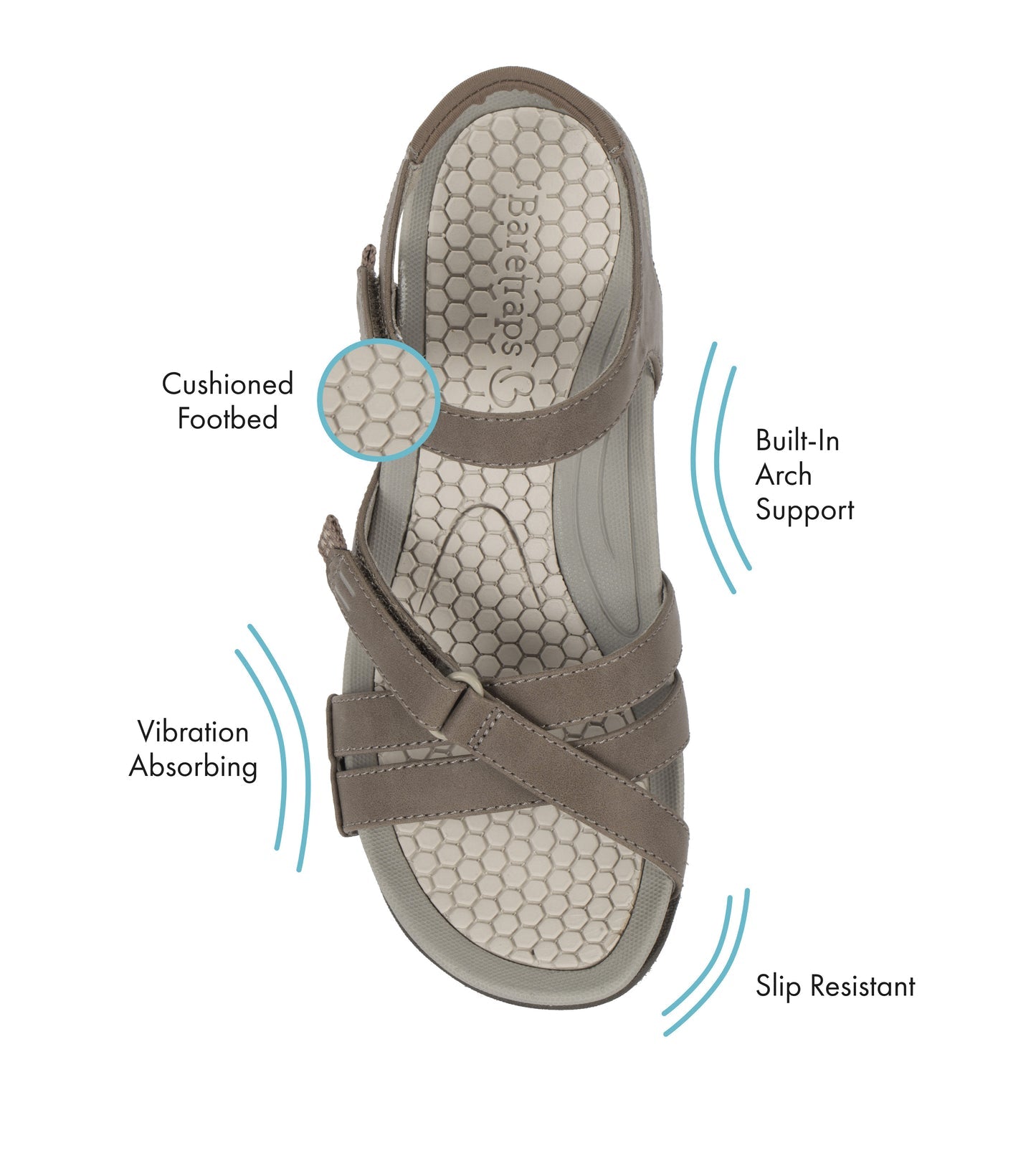 Danny Sandal Mushroom - Women