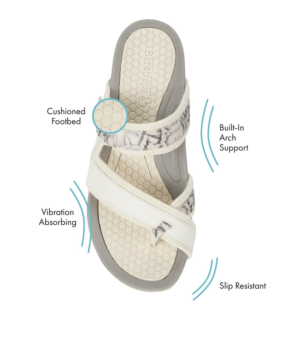 Deserae Slide Sandal Cream - Women