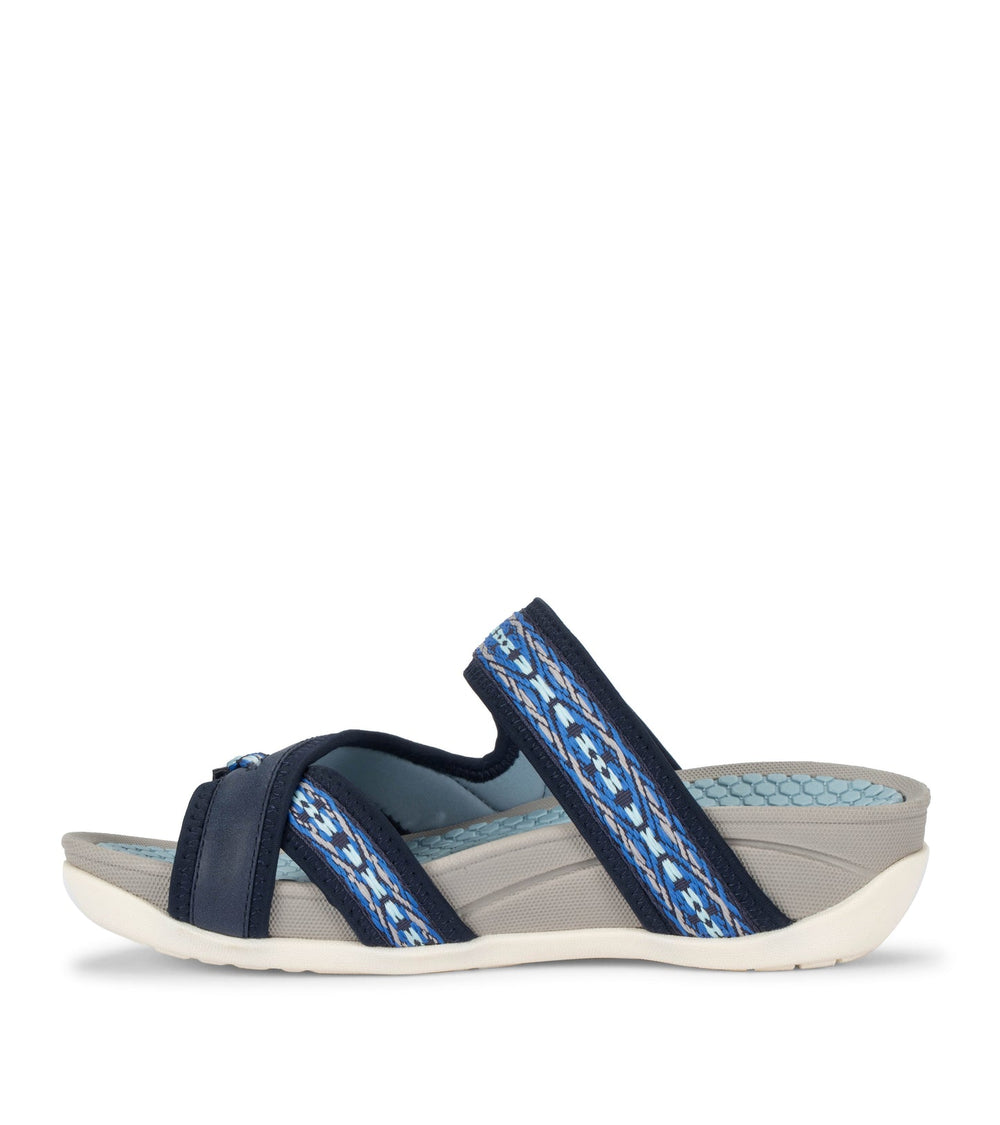 Deserae Slide Sandal Navy - Women