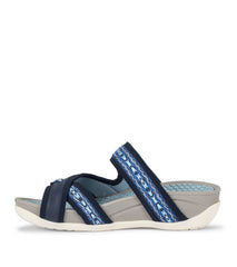 Deserae Slide Sandal Navy - Women
