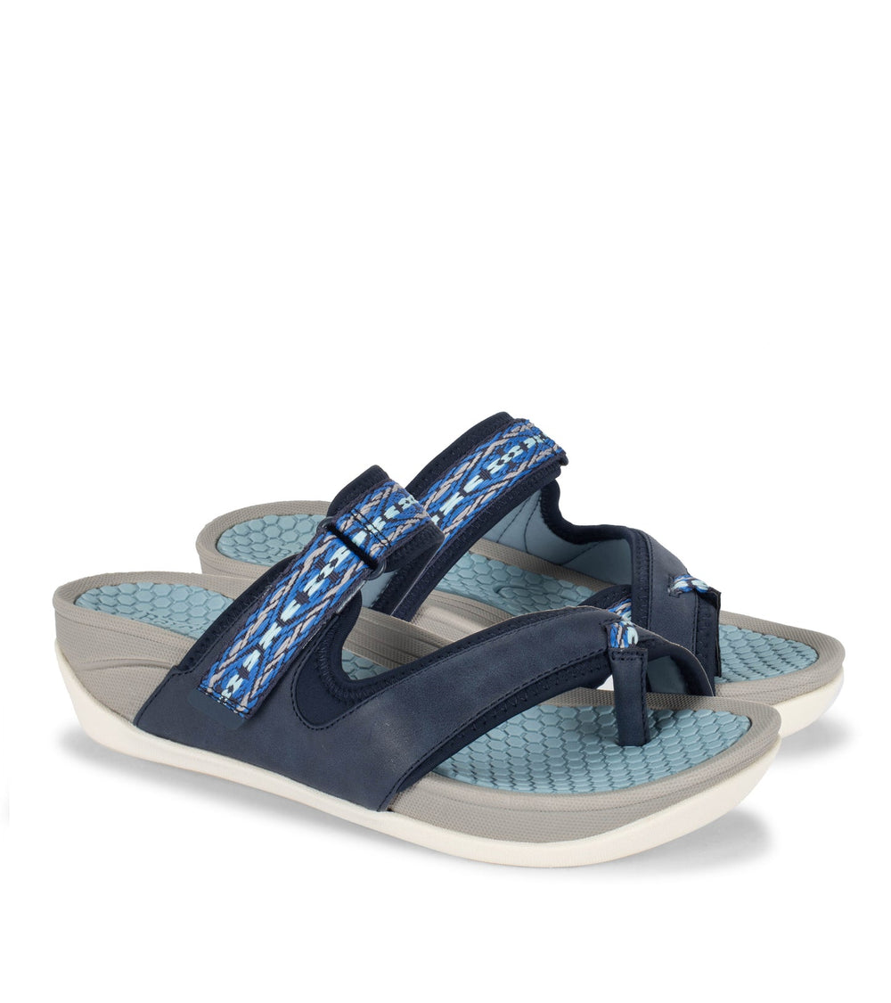 Deserae Slide Sandal Navy - Women