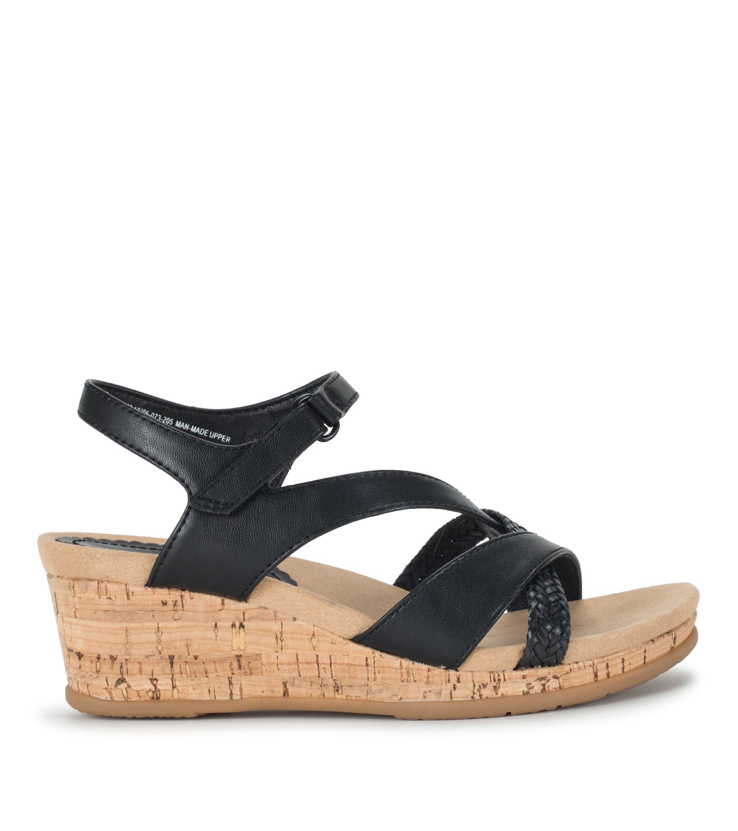 Farah Wedge Sandal Black - Women