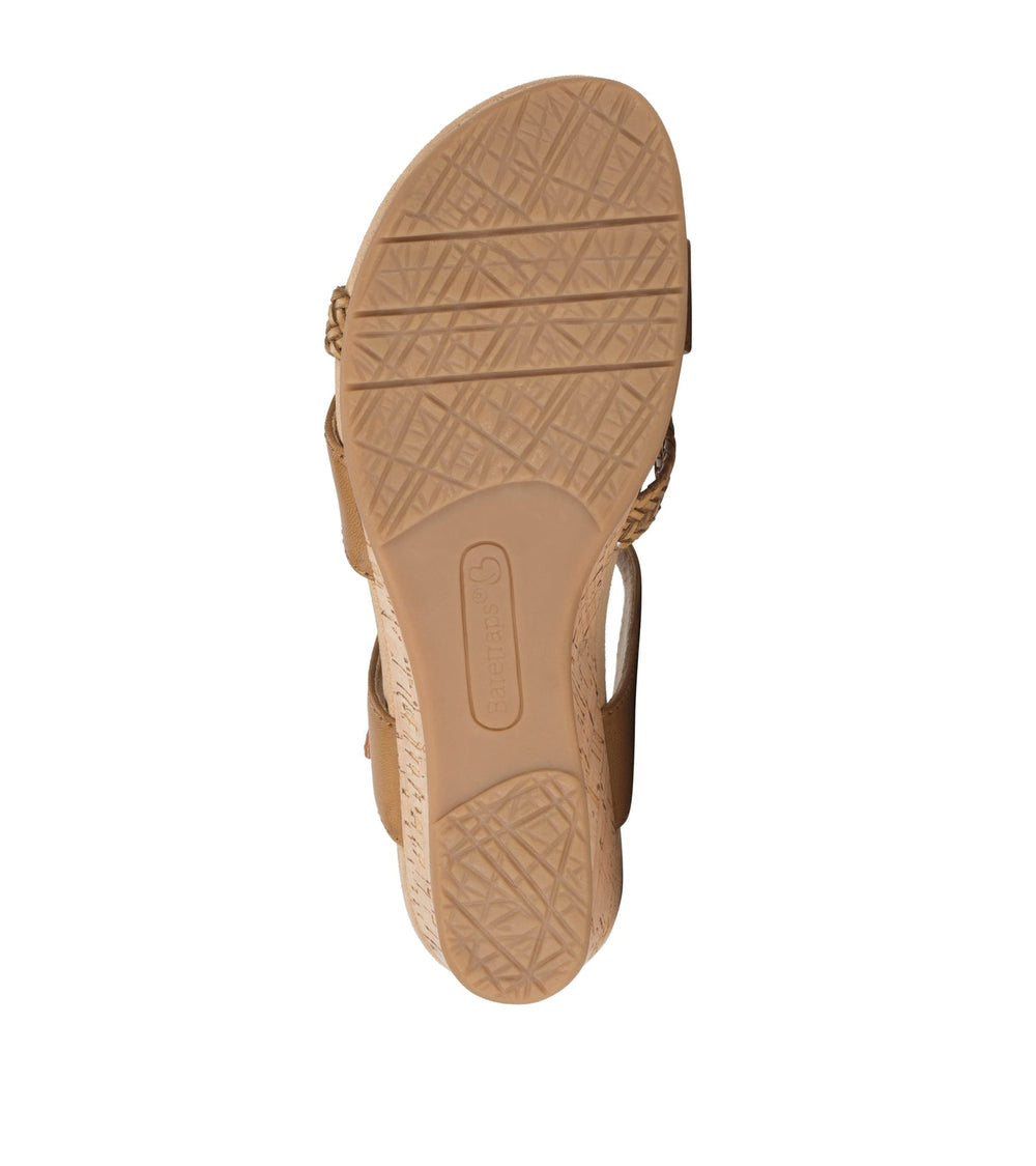 Farah Wedge Sandal Caramel - Women