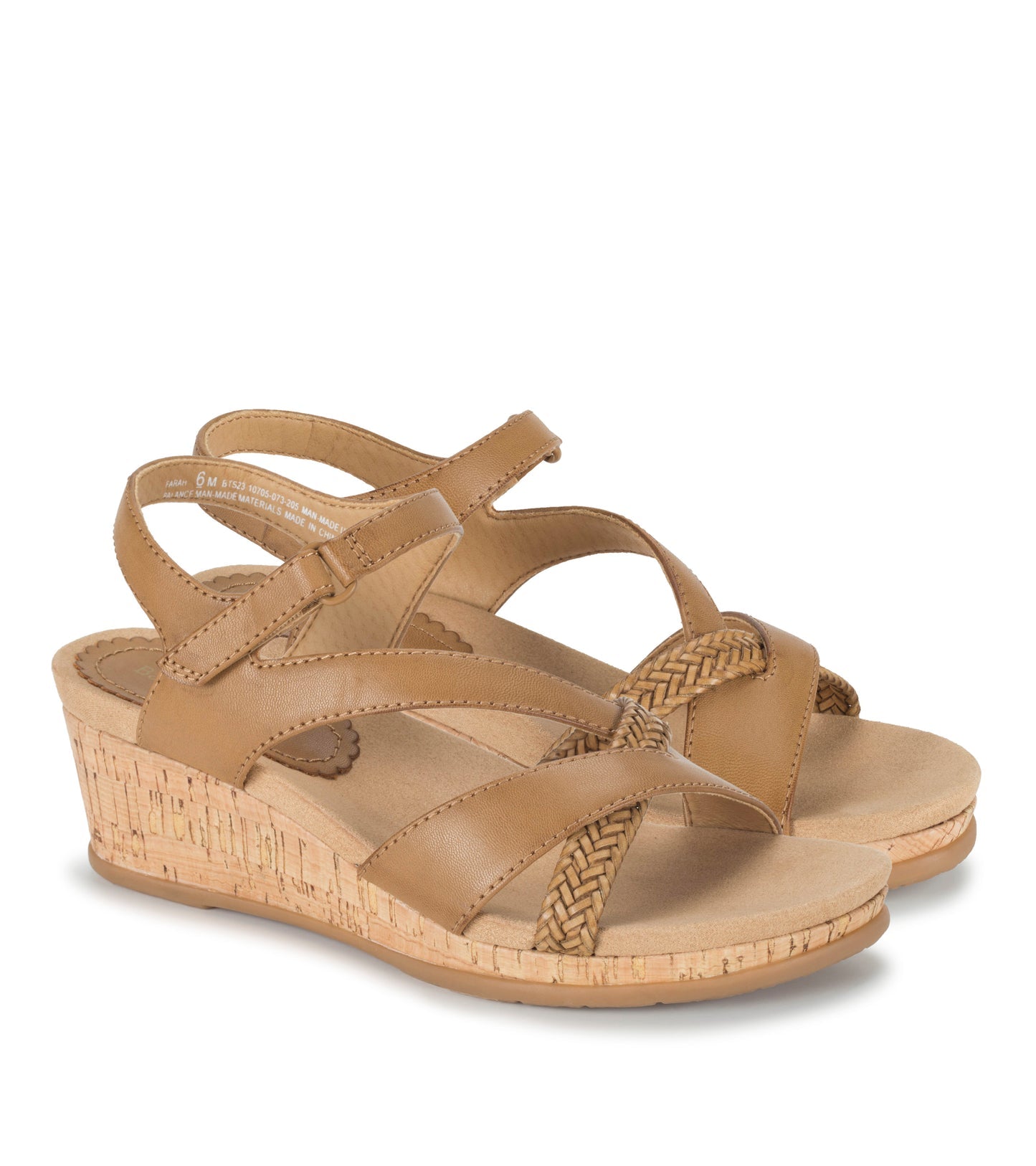 Farah Wedge Sandal Caramel - Women