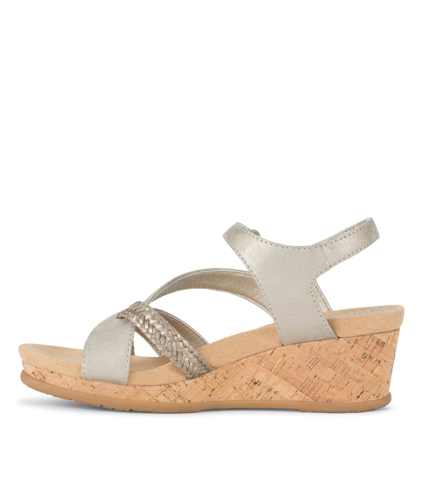Farah Wedge Sandal Champagne - Women